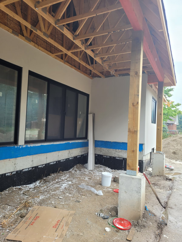 Stucco In Progress