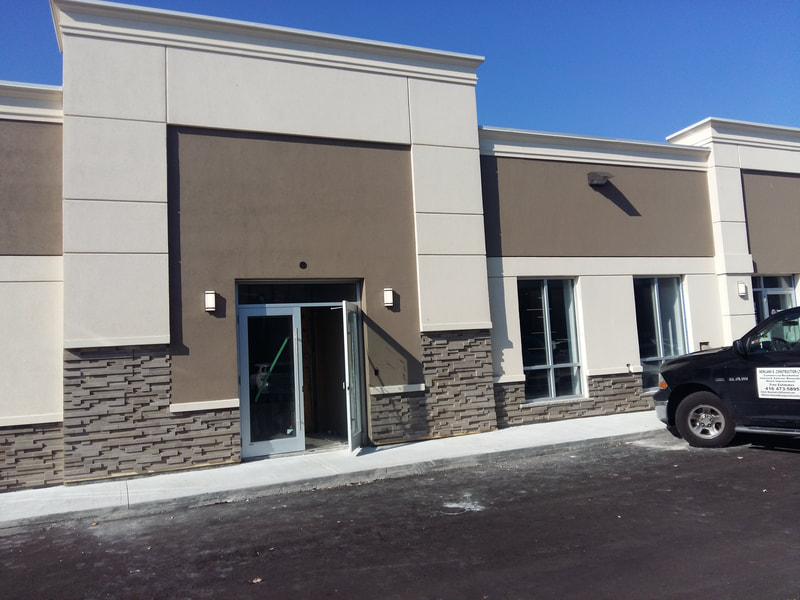 Commercial plaza development